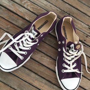 Purple converse Euro 40 M7/W9 great condition